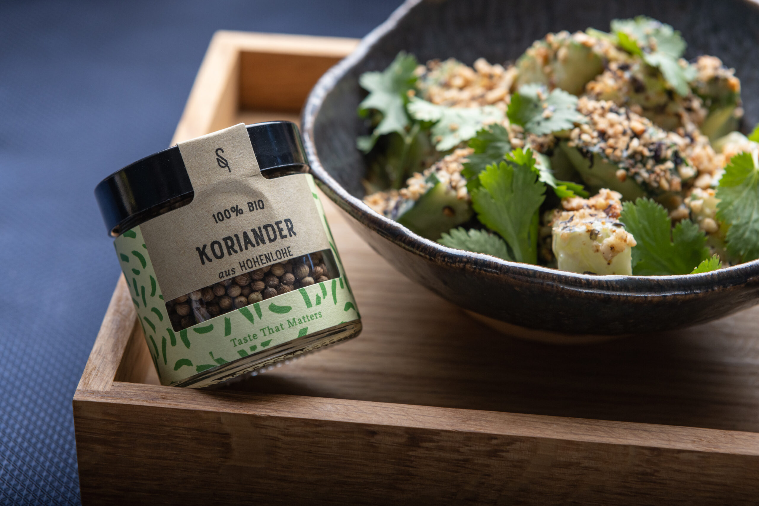 Koriander Gurkensalat - SoulSpice